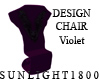 design violet chair