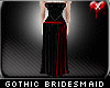 Gothic Bridesmaid