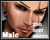 250 MALE SEXY VOICES