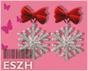 Rynn Red Earrings