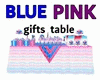 GM's Blue pink gift tabl