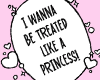 PRINCESS - Bubble text