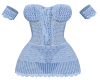 Amelia Blue Knit Dress