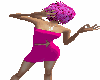Pink Arrow cutout Mini