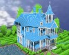 baby blue dream house