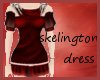 skelington dress ~red~