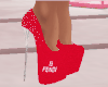 ! Red Designer Heels
