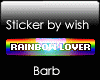 Vip Sticker RAINBOW~vs1~