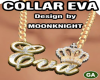 Collar EVA Oro+Diamantes