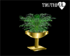~TRH~GOLD POTTED PLANT