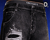 𝖉.Cargo Ripped Jeans