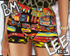 BL| HW BM| Aztec Shorts