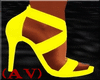 (AV) Sexy Heels Yellow