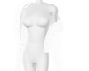 L! WHITE FLUFFY COAT