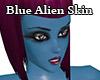 Blue Alien Skin
