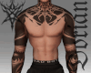Body blackout tattoo