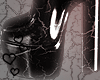 Goth cross boot