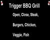 Grill Trigger Sign