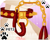 [Pets] ChainCollar | red