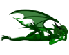 Green Dragoness Wings