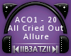 B! All Cried Out