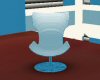 TurquoiseSwivel Chair