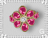 G l Pink Flower Bracelet