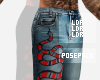 Snake Skinny Jeans.