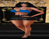 Joyce OutFit blue/black