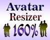 Avatar Resizer 160%