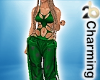 sexy green outfit