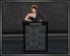 black podium animated