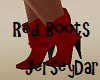 Cherry Red Boots