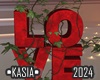 Love Sign w Plant