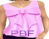 PBF*Pink Bow Top