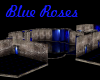 Blue Roses and Silver