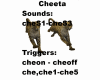 Cheeta w/sounds, lights
