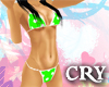 Cry - Dot Green Bikini