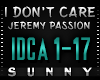 J.Passion - I Don't Care