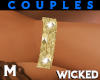 COUPLES GOLD BRACELET M