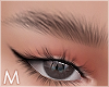 ☾ Soft brows black