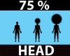 F. Head Resizer %75