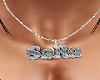 Sara name necklace 