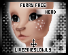 .L. Furry Face Head 1