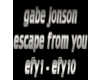escape from you song