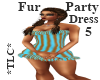 *TLC*Fur Party Dress 5