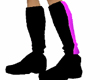 Black Pink  Boots