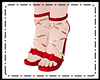 (OM)Sandals Luxury Red