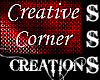 Creative Corner Sign
