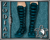 Teal Two Boots
